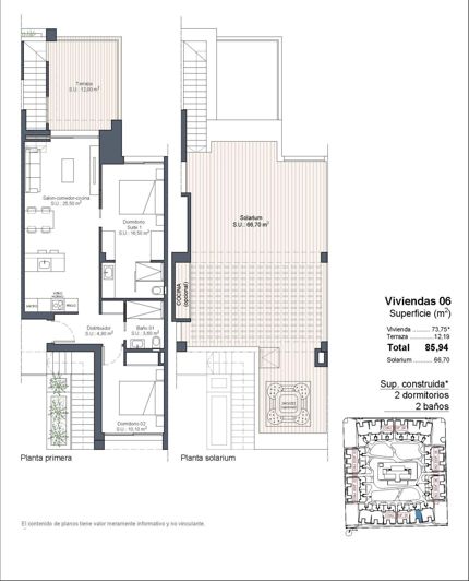 Image No.23-Bungalow de 2 chambres à vendre à Ciudad Quesada