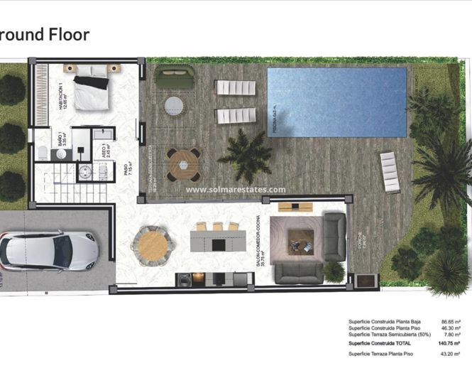 Image No.30-3 Bed Villa for sale