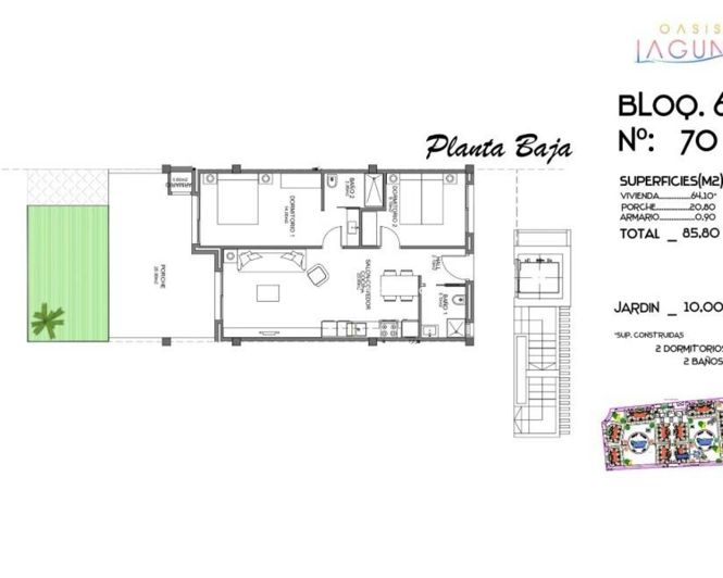 Image No.10-2 Bed Apartment for sale