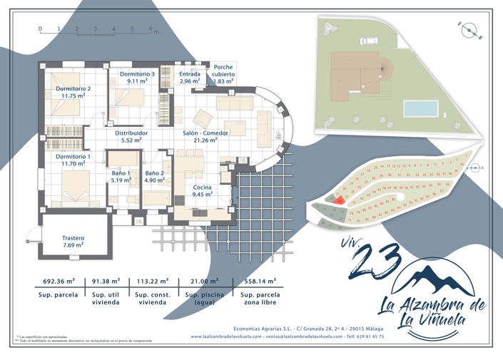 Image No.41-3 Bed Villa for sale