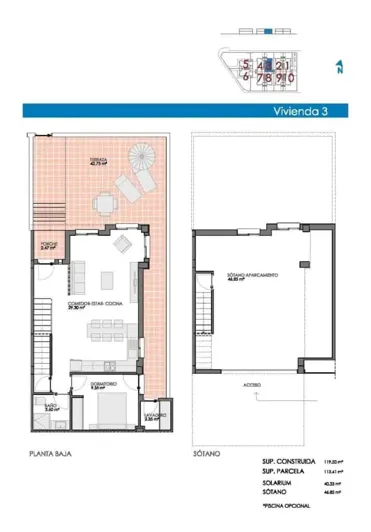 Image No.19-4 Bed Townhouse for sale