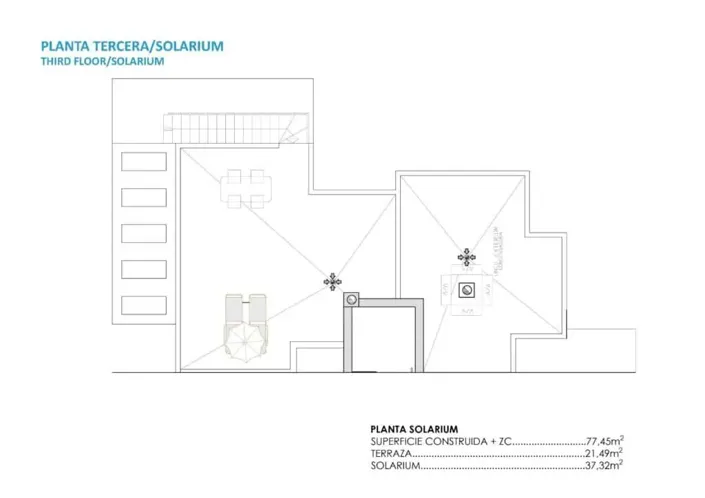 Image No.24-2 Bed Penthouse for sale