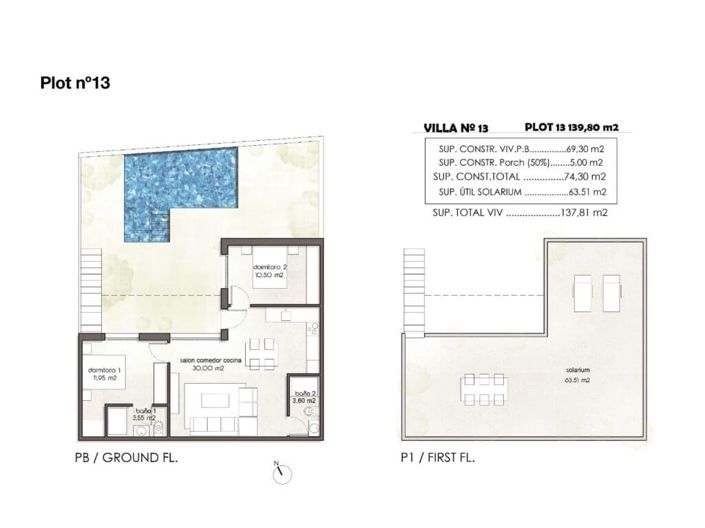 Image No.7-2 Bed Villa for sale