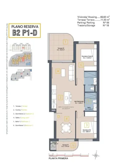 Image No.10-Appartement de 2 chambres à vendre à Los Alcázares