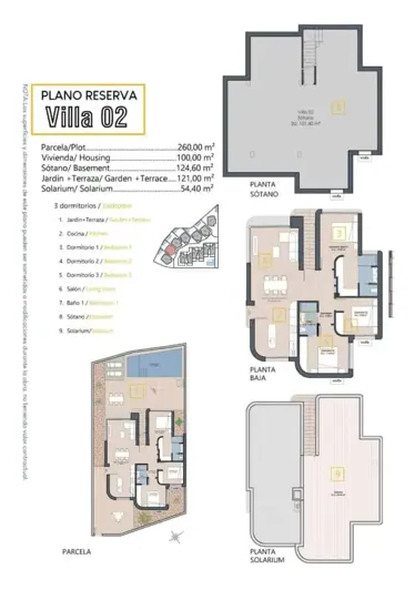 Image No.11-3 Bed Villa for sale