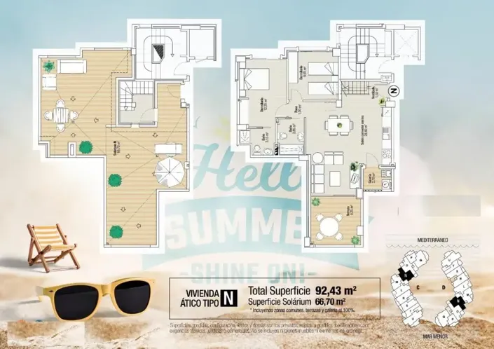 Image No.17-2 Bed Penthouse for sale