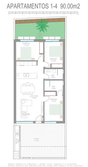 Image No.24-3 Bed Apartment for sale