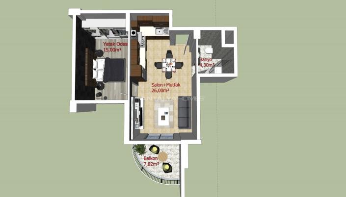 Image No.17-Studio for sale