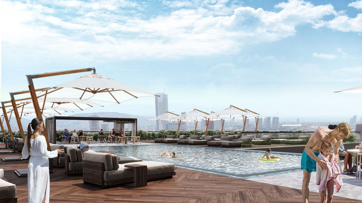 Image No.11-Appartement de 1 chambre à vendre à Cinarli