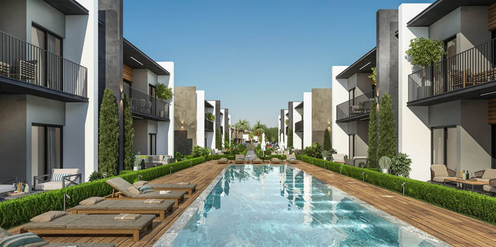 Image No.2-Appartement de 2 chambres à vendre à Bayraklidede