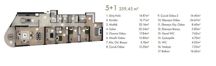 Image No.16-5 Bed Apartment for sale