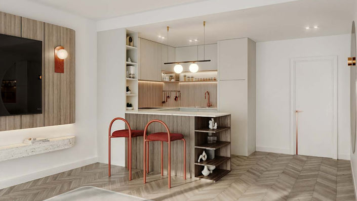 Image No.10-1 Bed Apartment for sale