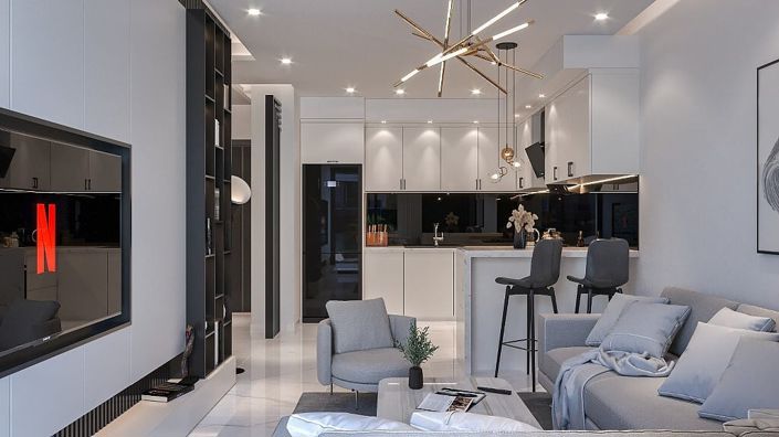 Image No.17-Appartement de 2 chambres à vendre à Çiplakli