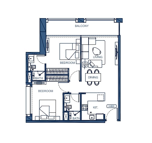 Image No.12-2 Bed Apartment for sale