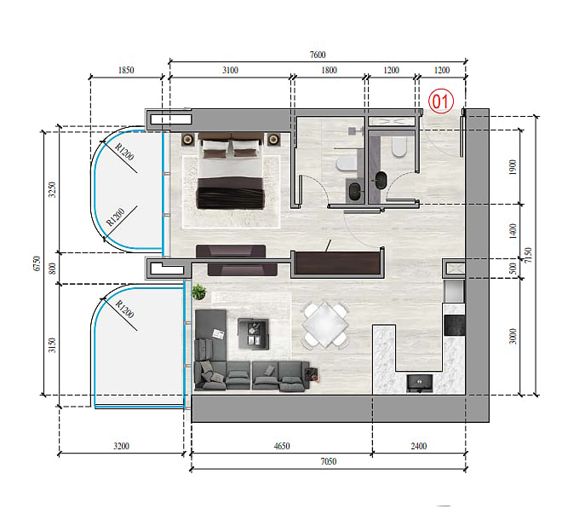 Image No.11-3 Bed Apartment for sale