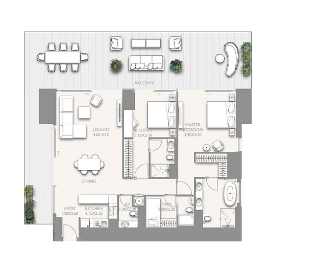 Image No.29-3 Bed Apartment for sale