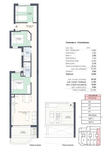 Image No.13-3 Bed Penthouse for sale