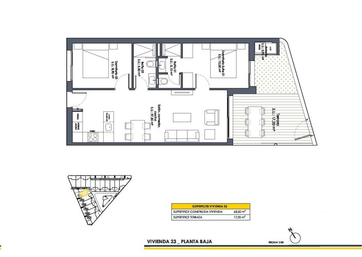 Image No.15-2 Bed Apartment for sale