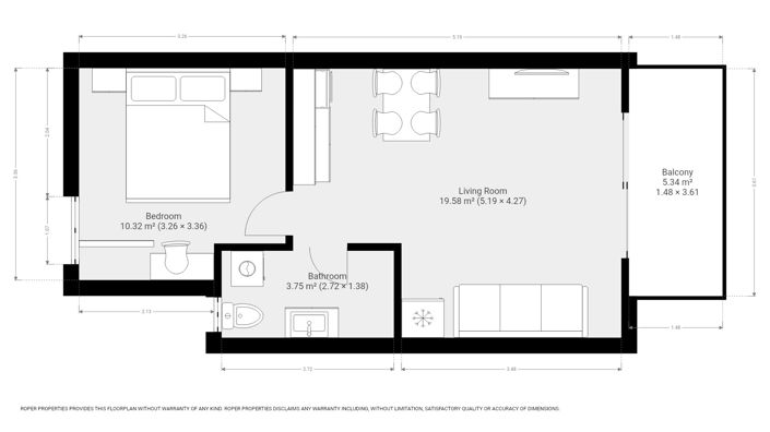 Image No.26-1 Bed Apartment for sale