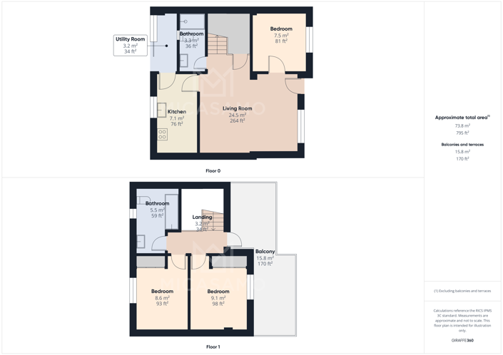 Image No.22-3 Bed Townhouse for sale