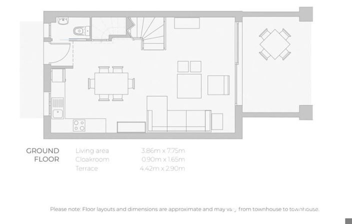 Image No.15-2 Bed Townhouse for sale