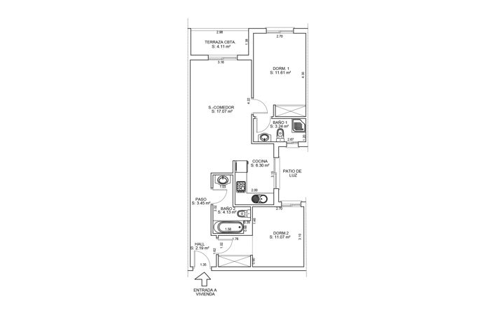 Image No.8-2 Bed Apartment for sale