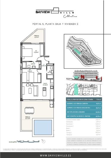 Image No.36-2 Bed Property for sale