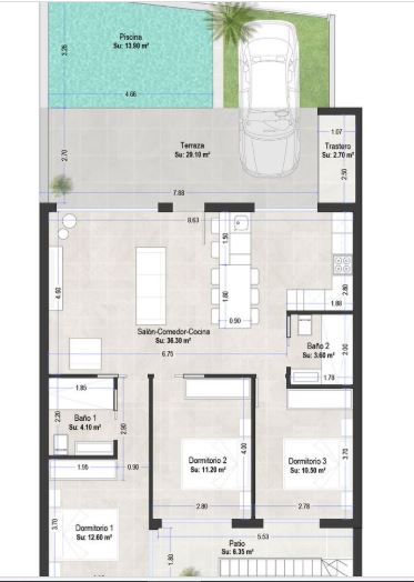 Image No.5-3 Bed Property for sale