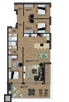 Image No.11-3 Bed Property for sale