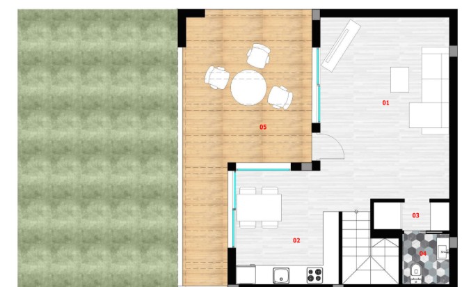 Image No.17-2 Bed Property for sale