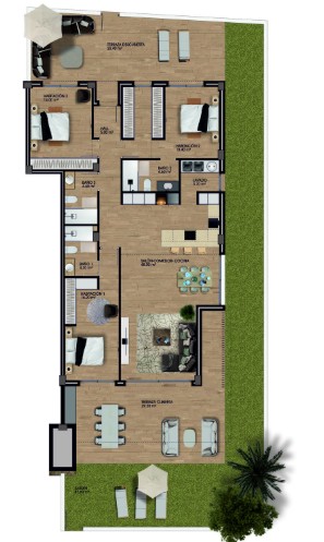 Image No.11-3 Bed Property for sale