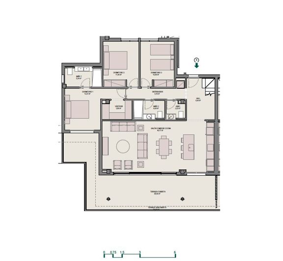 Image No.17-3 Bed Property for sale