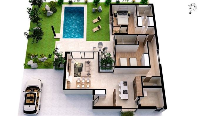 Image No.3-2 Bed Villa for sale