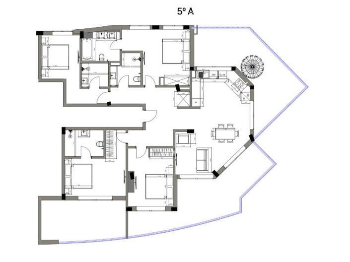 Image No.26-4 Bed Apartment for sale