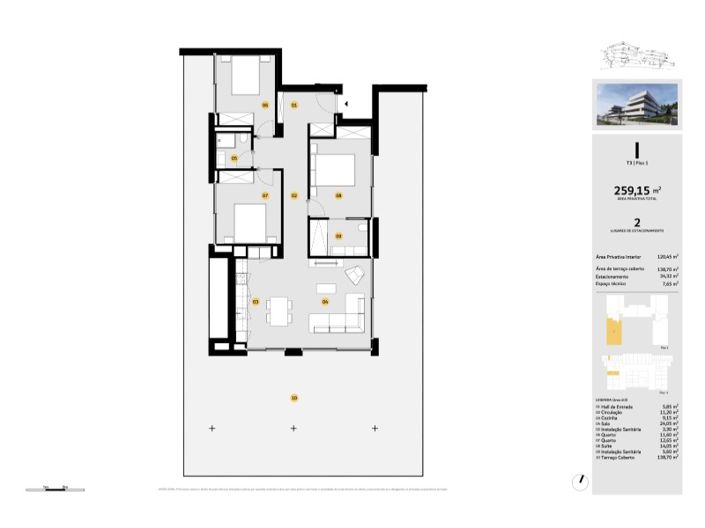 Image No.22-3 Bed Apartment for sale