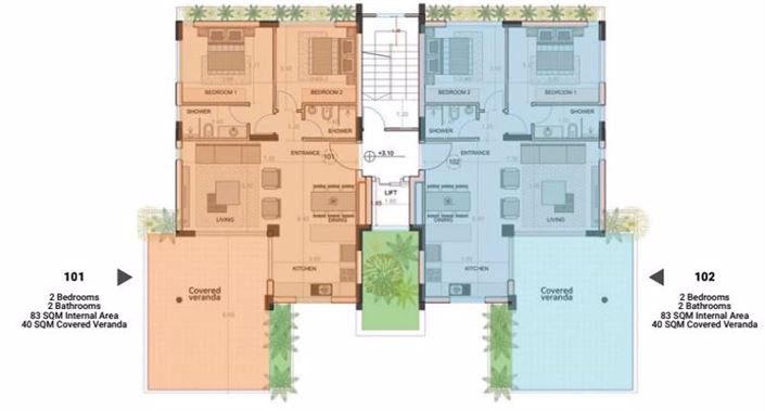 Image No.11-2 Bed Apartment for sale