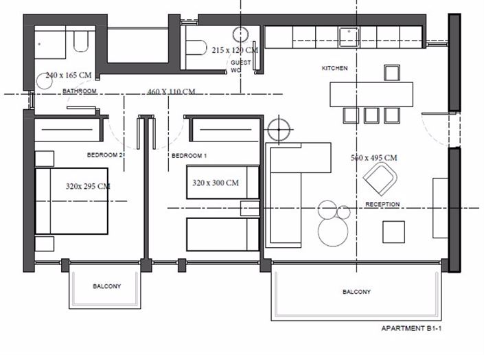 Image No.16-2 Bed Apartment for sale