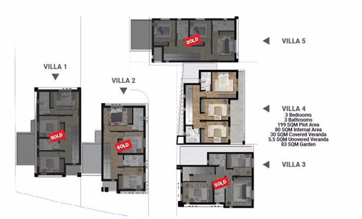 Image No.11-3 Bed Villa for sale