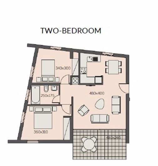 Image No.9-2 Bed Apartment for sale