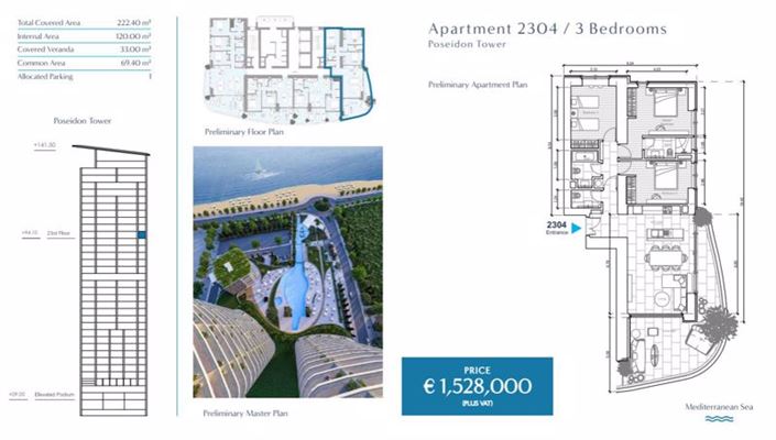 Image No.44-3 Bed Apartment for sale