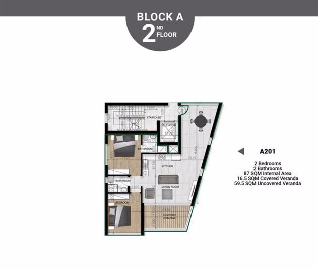 Image No.10-2 Bed Apartment for sale