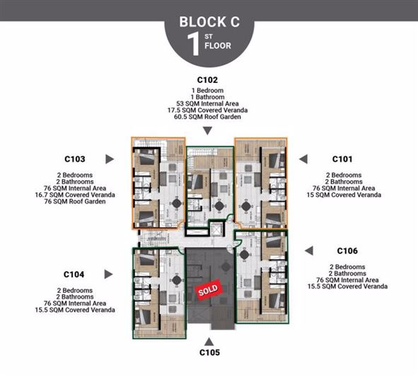 Image No.13-2 Bed Apartment for sale