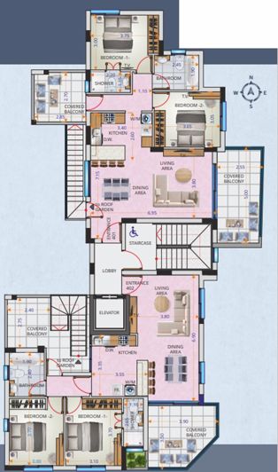 Image No.20-2 Bed Apartment for sale