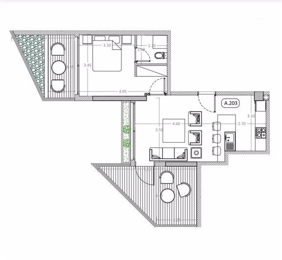 Image No.14-1 Bed Apartment for sale