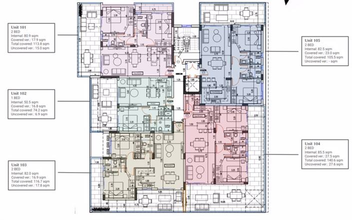 Image No.7-1 Bed Apartment for sale