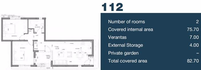 Image No.40-2 Bed Apartment for sale