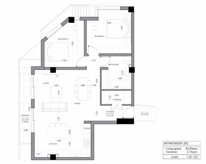 Image No.43-2 Bed Apartment for sale