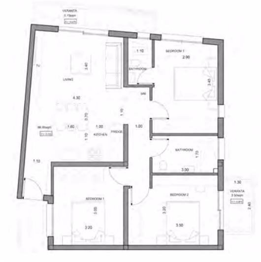 Image No.36-3 Bed Apartment for sale