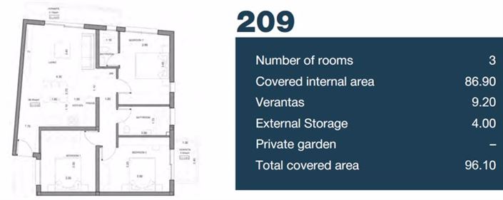 Image No.37-3 Bed Apartment for sale