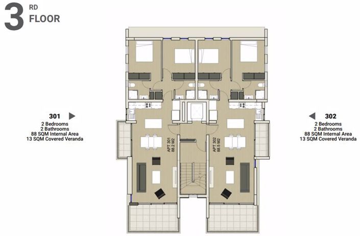 Image No.10-2 Bed Apartment for sale